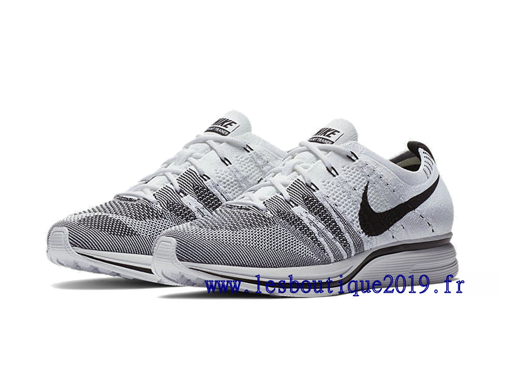 nike flyknit trainer argent