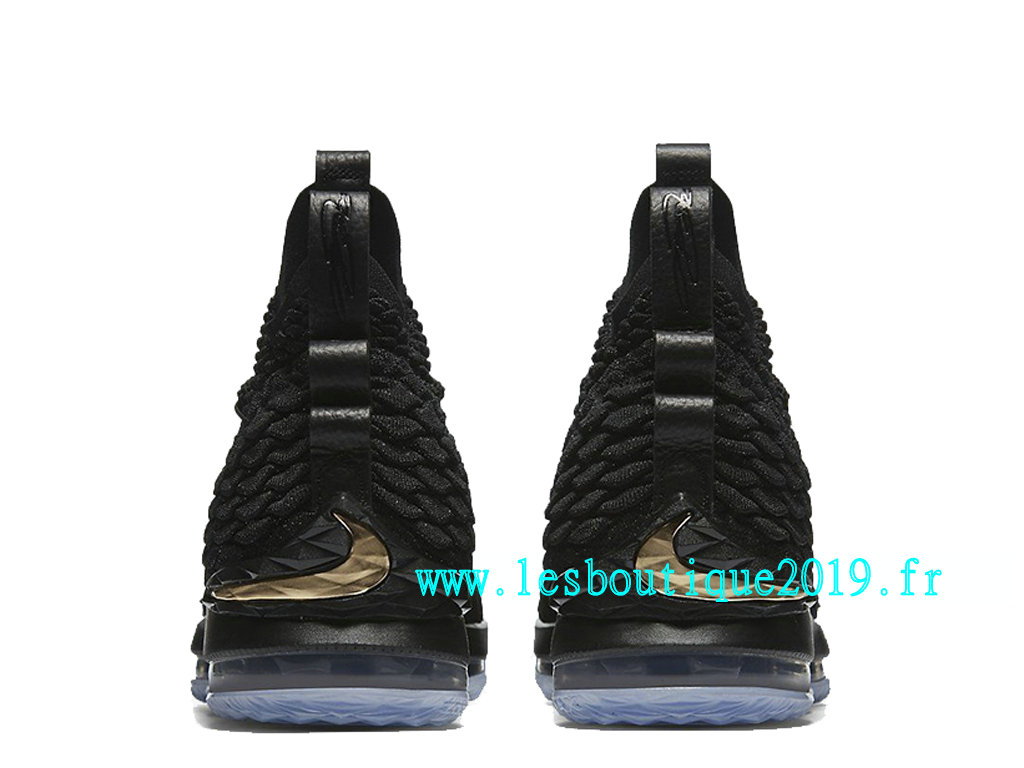 lebron 15 shoes black and gold